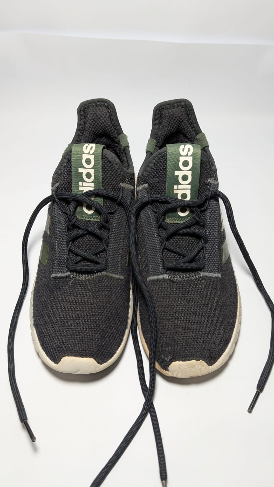 Adidas Kaptir 2.0 Core Black / Green Oxide — US 7.5 — Pre-Owned